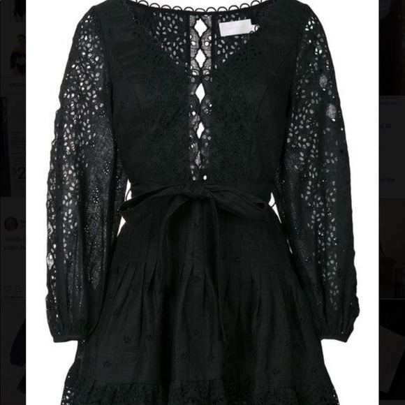 Traded💞! Zimmermann sz 1 eyelet ruffle sundress - Picture 4 of 8